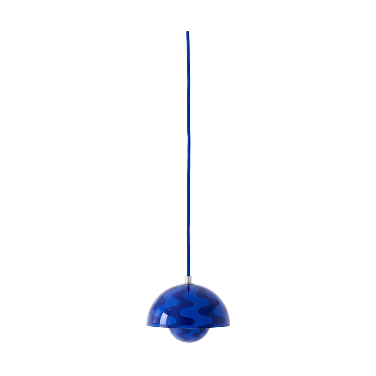 Bilde av &Tradition Flowerpot VP10 pendel Cobalt blue-Twilight blue