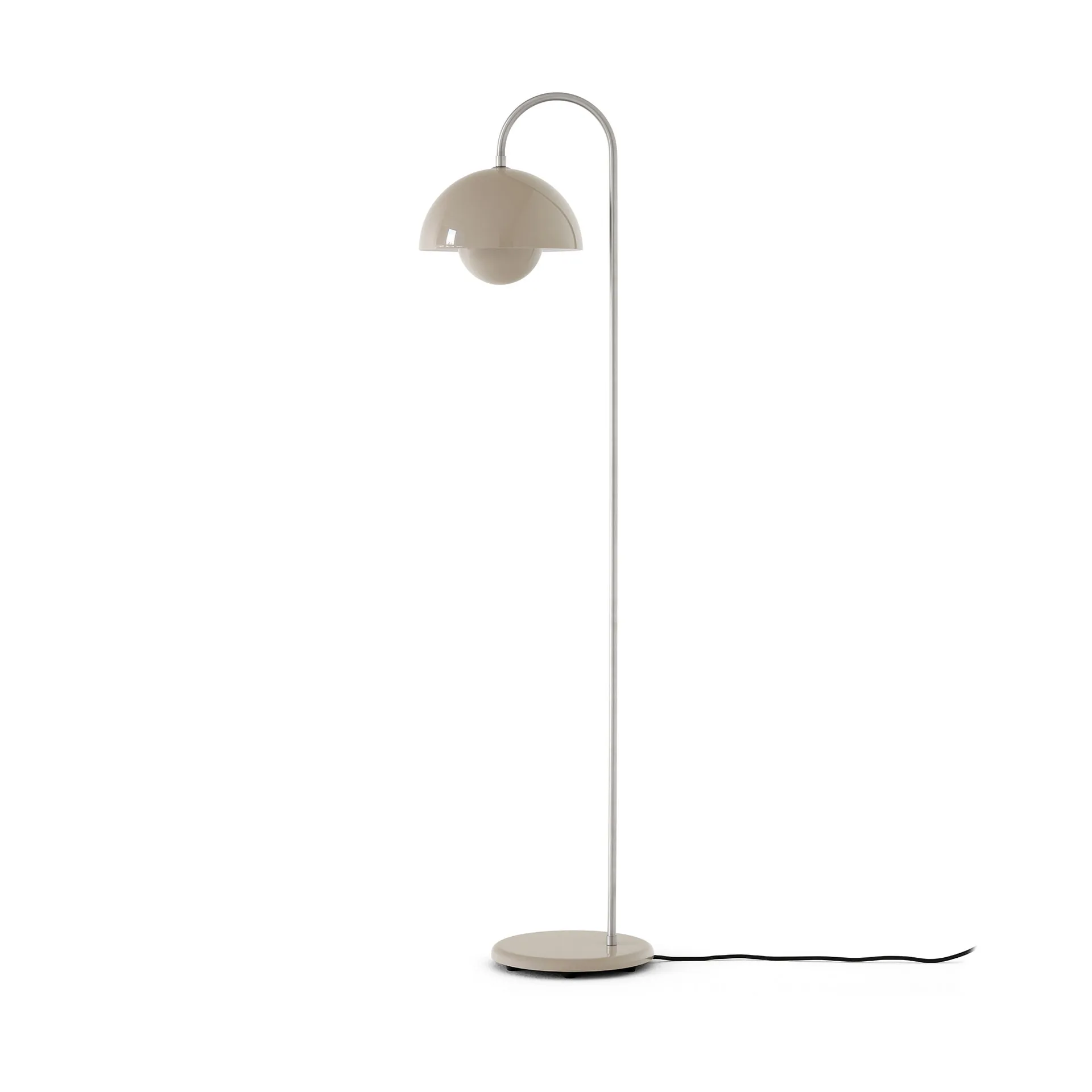 Flowerpot VP12 gulvlampe, Grå beige &Tradition