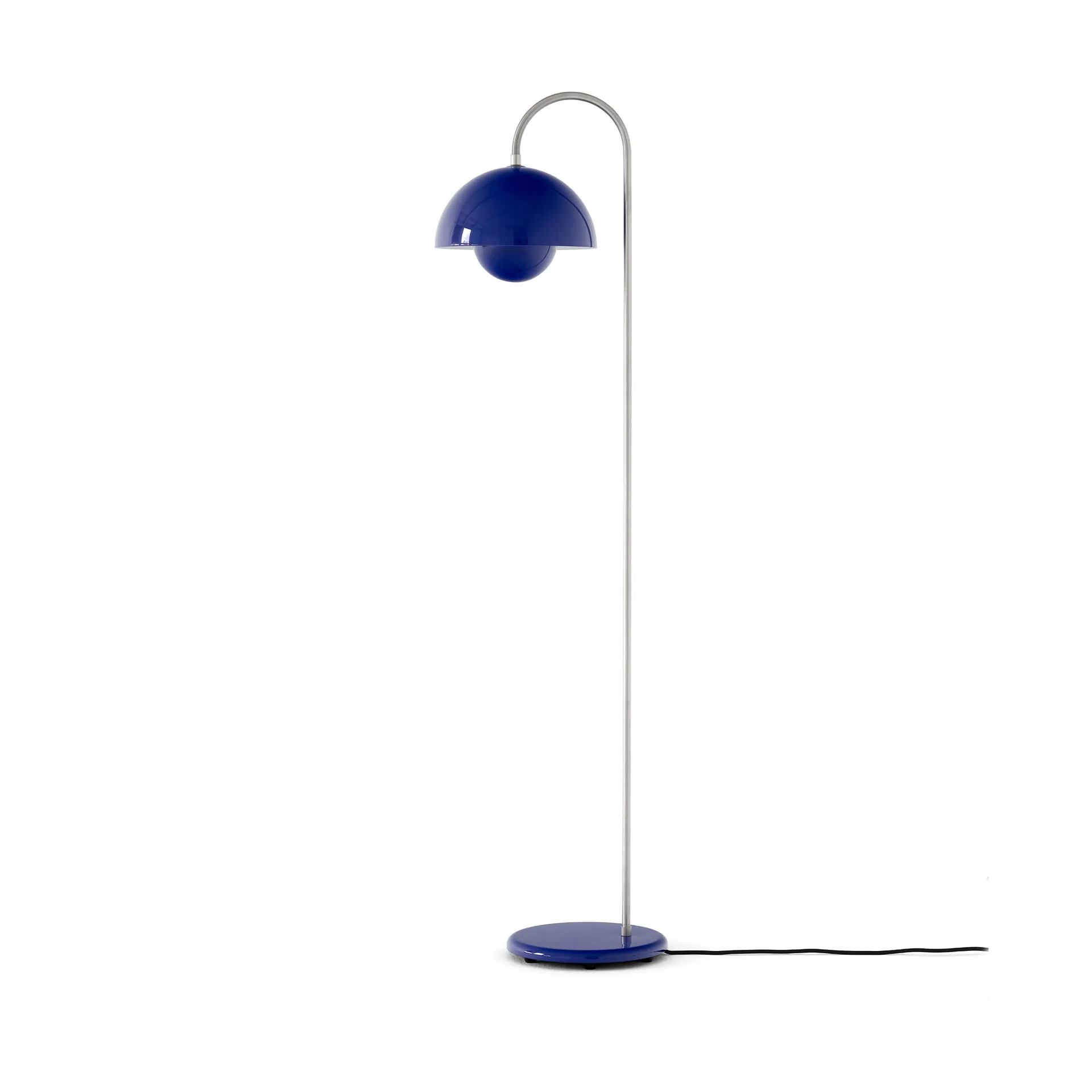 Flowerpot VP12 gulvlampe, Koboltblå &Tradition