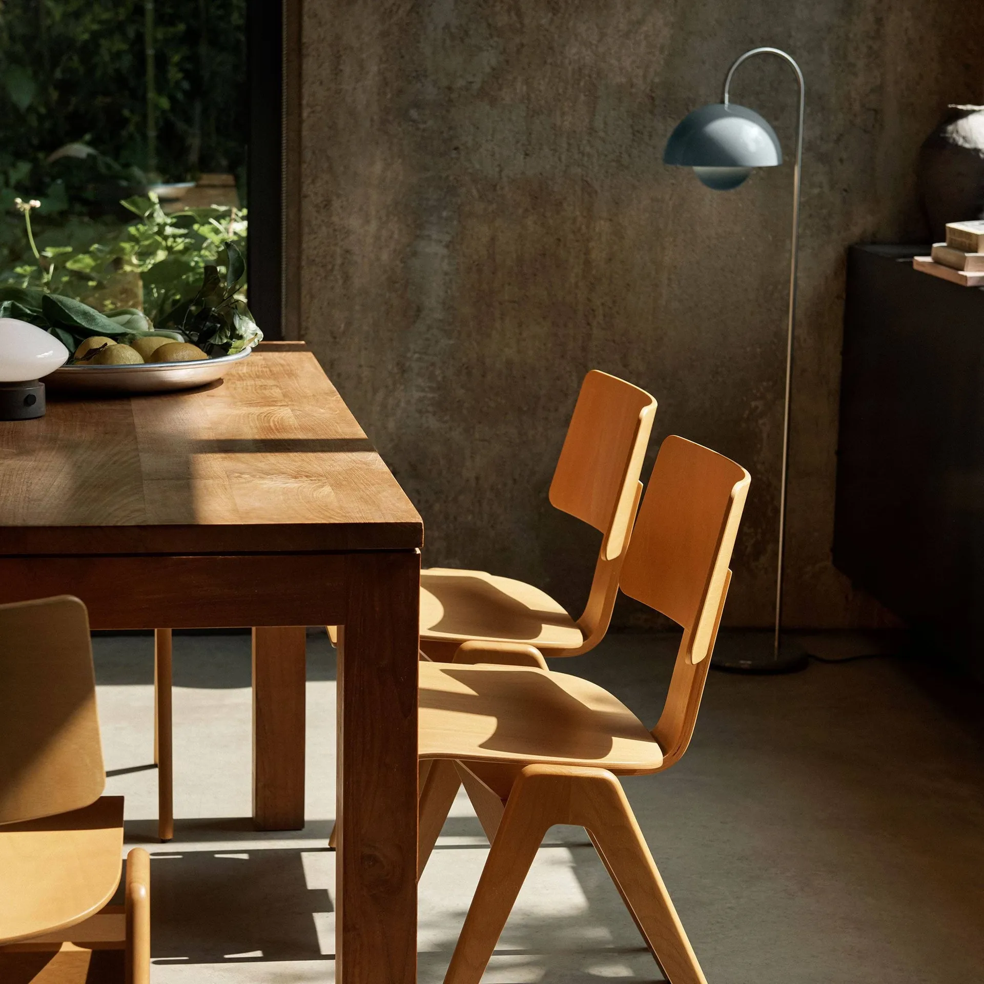 Flowerpot VP12 gulvlampe, Stone blue &Tradition
