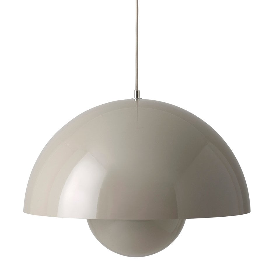 Bilde av &Tradition Flowerpot VP2 pendel stor grå-beige