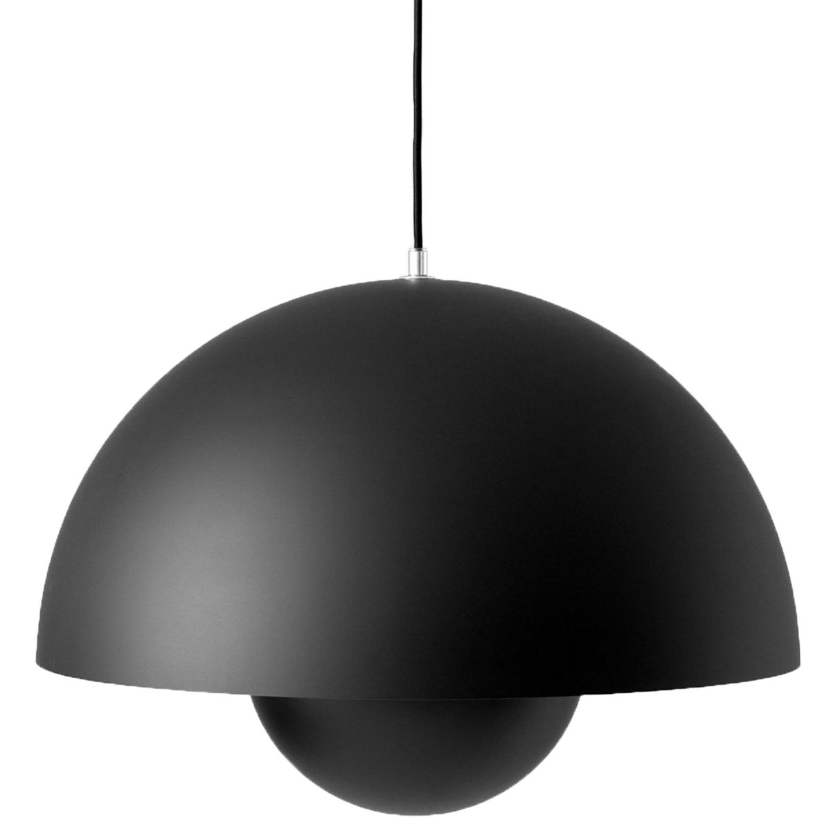 Bilde av &Tradition Flowerpot VP2 pendel stor matt svart