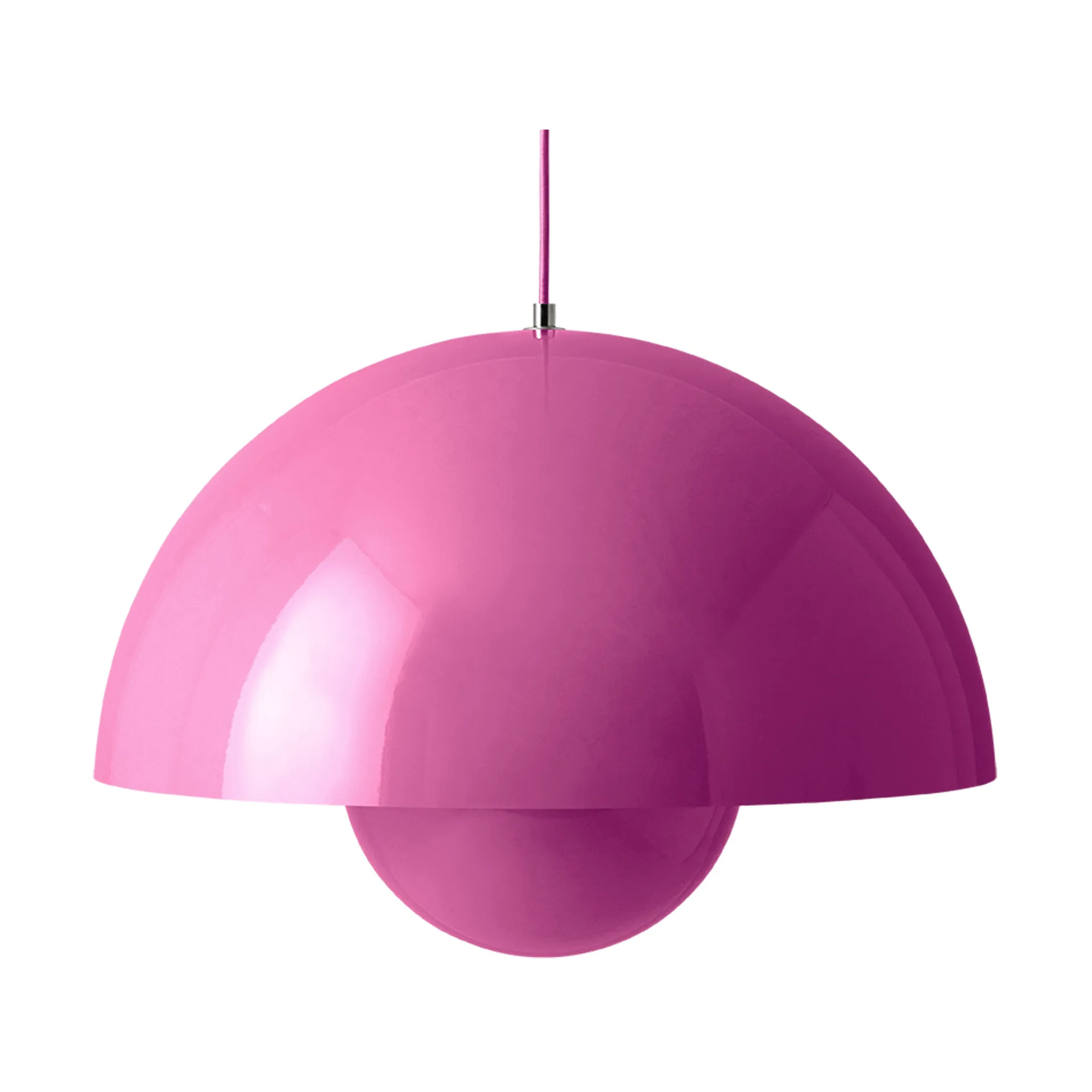 Flowerpot VP2 pendel stor, Tangy pink &Tradition