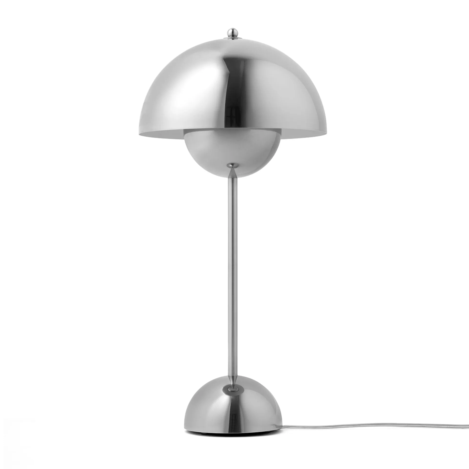 FlowerPot VP3 bordlampe, Chrome-plated &Tradition