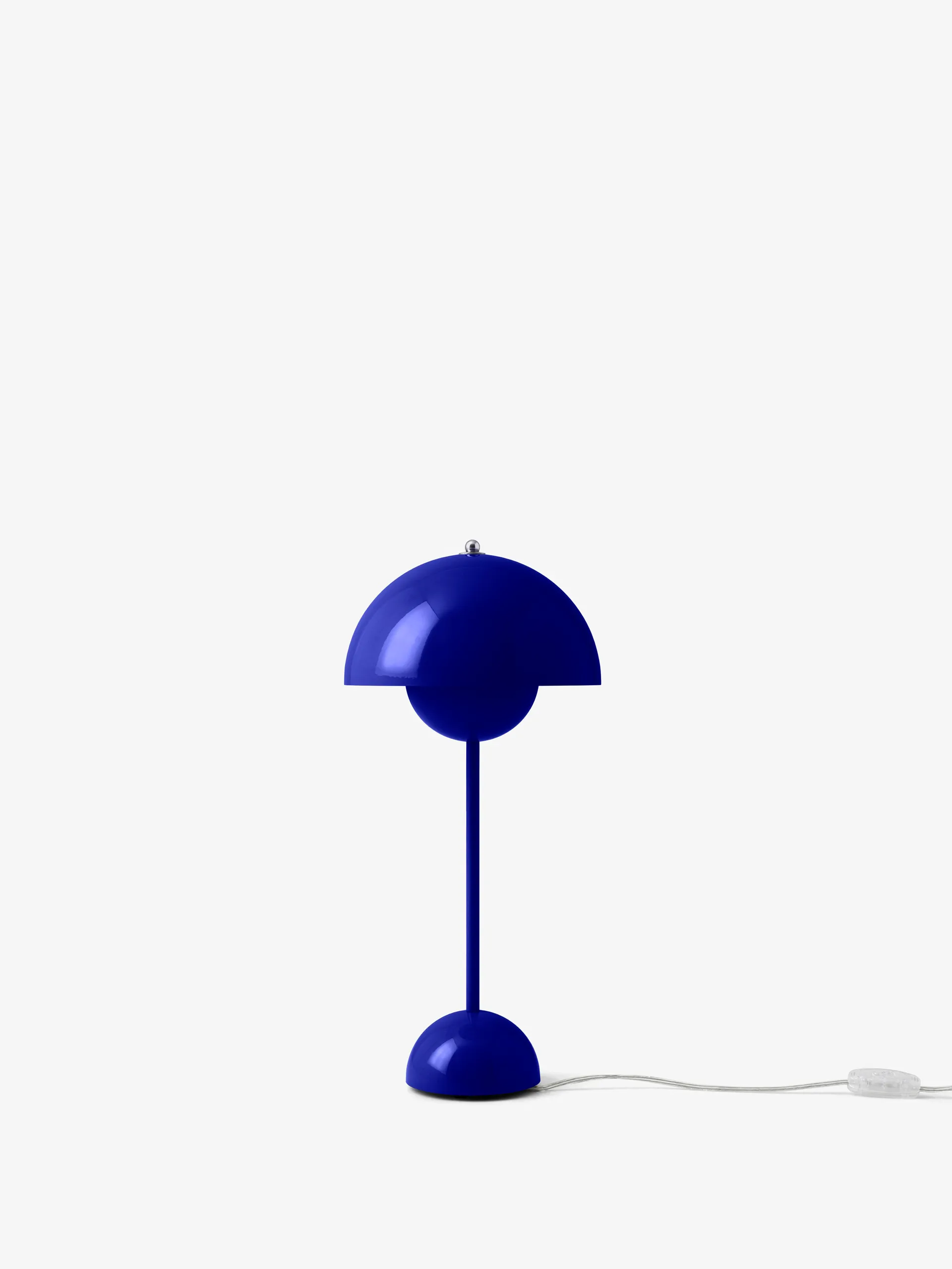 FlowerPot VP3 bordlampe, Cobalt blue &Tradition