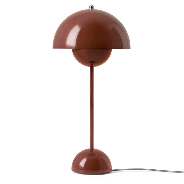 FlowerPot VP3 bordlampe - Rød-brun - &Tradition