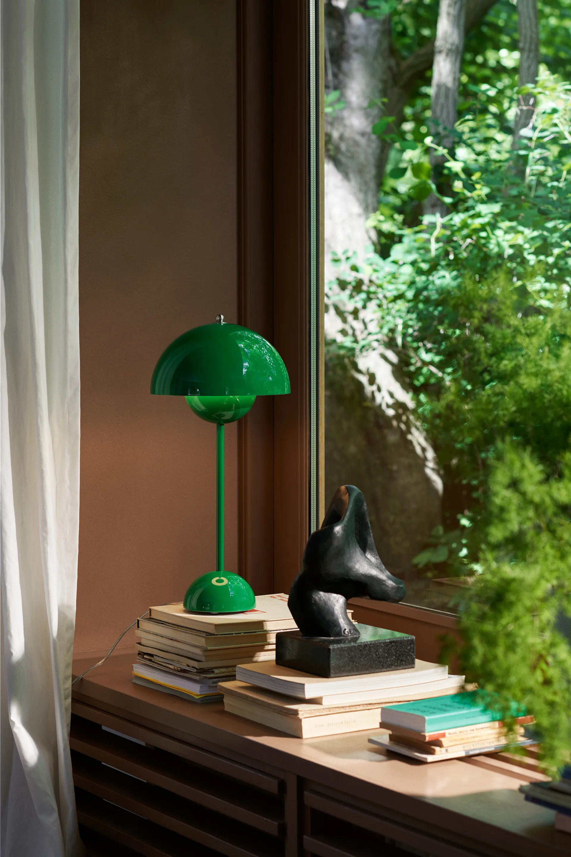 FlowerPot VP3 bordlampe, Signal green &Tradition