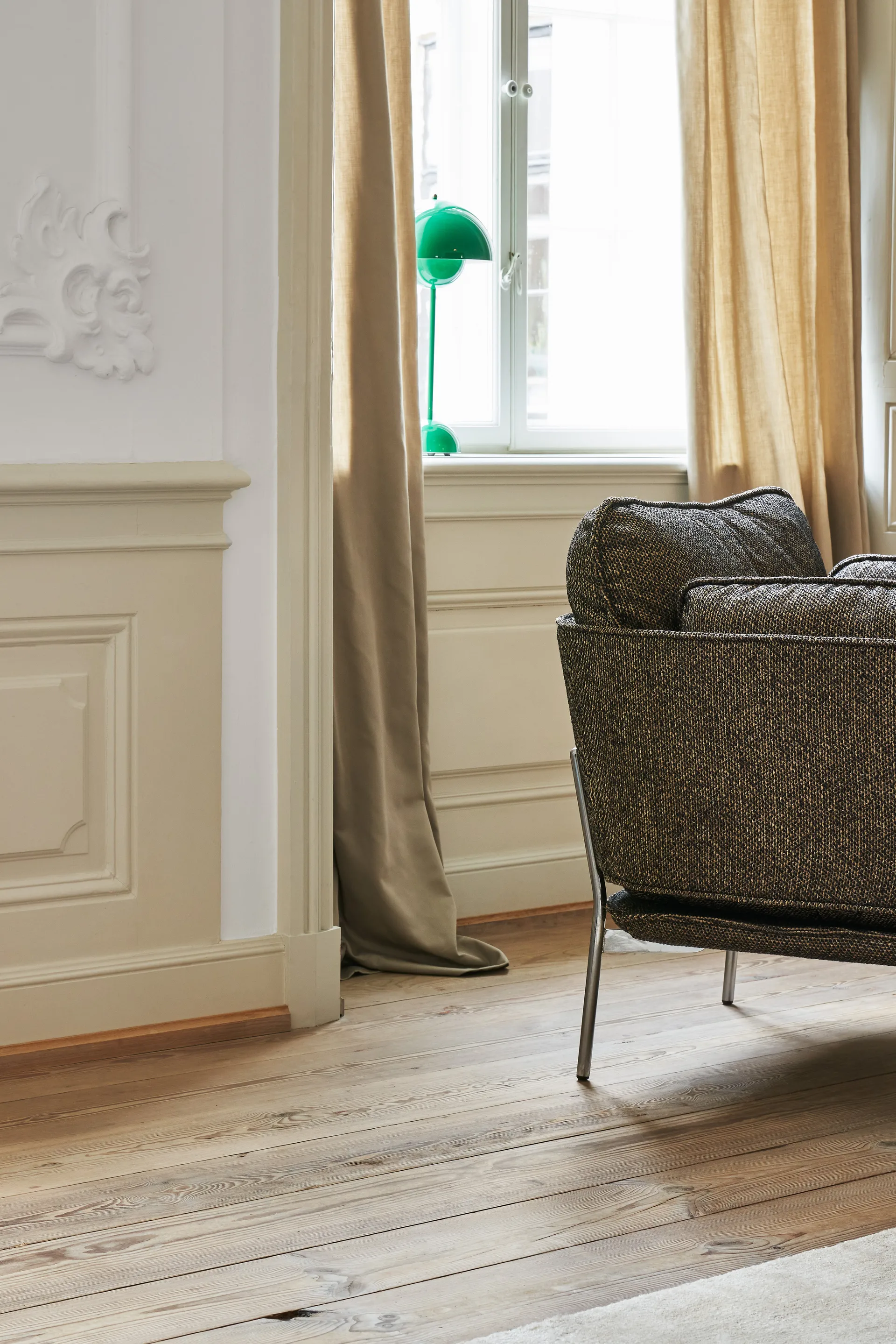 FlowerPot VP3 bordlampe, Signal green &Tradition