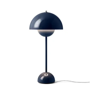 FlowerPot VP3 bordlampe - Steel blue - &Tradition