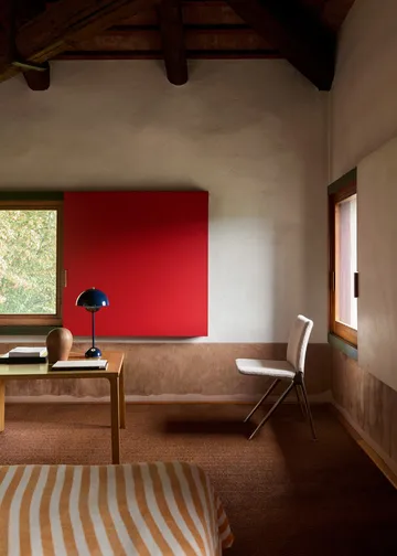 FlowerPot VP3 bordlampe - Steel blue - &Tradition