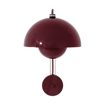 Flowerpot VP8 vegglampe - Dark plum - &Tradition
