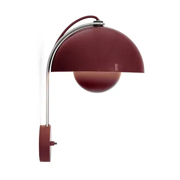 Flowerpot VP8 vegglampe - Dark plum - &Tradition