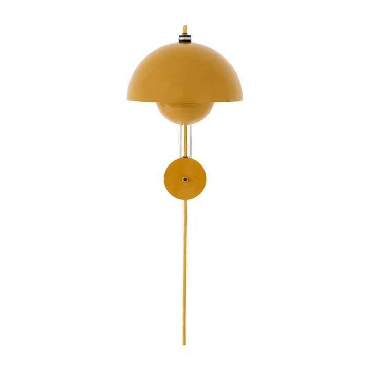 Flowerpot VP8 vegglampe - Mustard - &Tradition