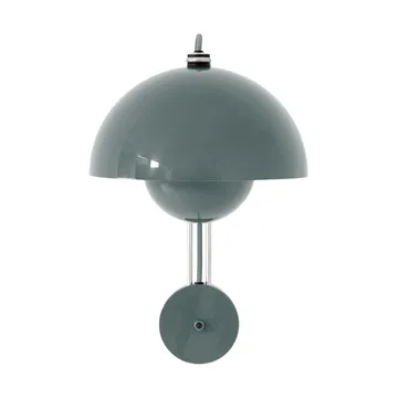 Flowerpot VP8 vegglampe - Stone blue - &Tradition