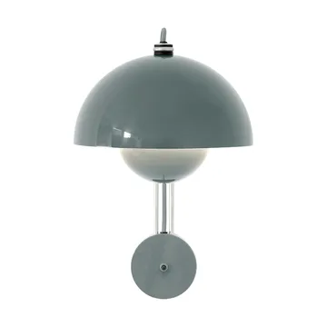 Flowerpot VP8 vegglampe - Stone blue - &Tradition