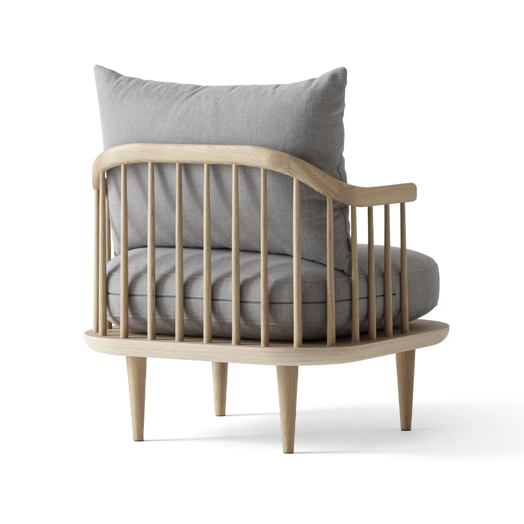 Fly Chair SC10, hhvitoljet eik, lysegrå &Tradition