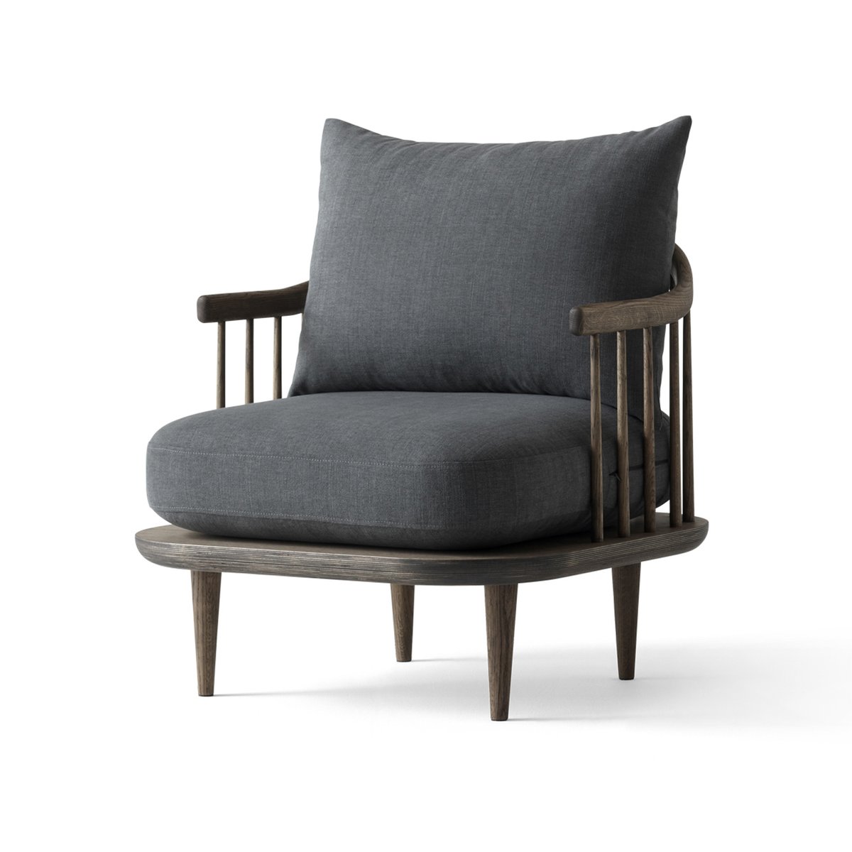 Bilde av &Tradition Fly Chair SC10 røkt eik mørkegrå