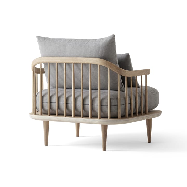Fly lenestol SC1, lys oljet eik + beige stoff &Tradition