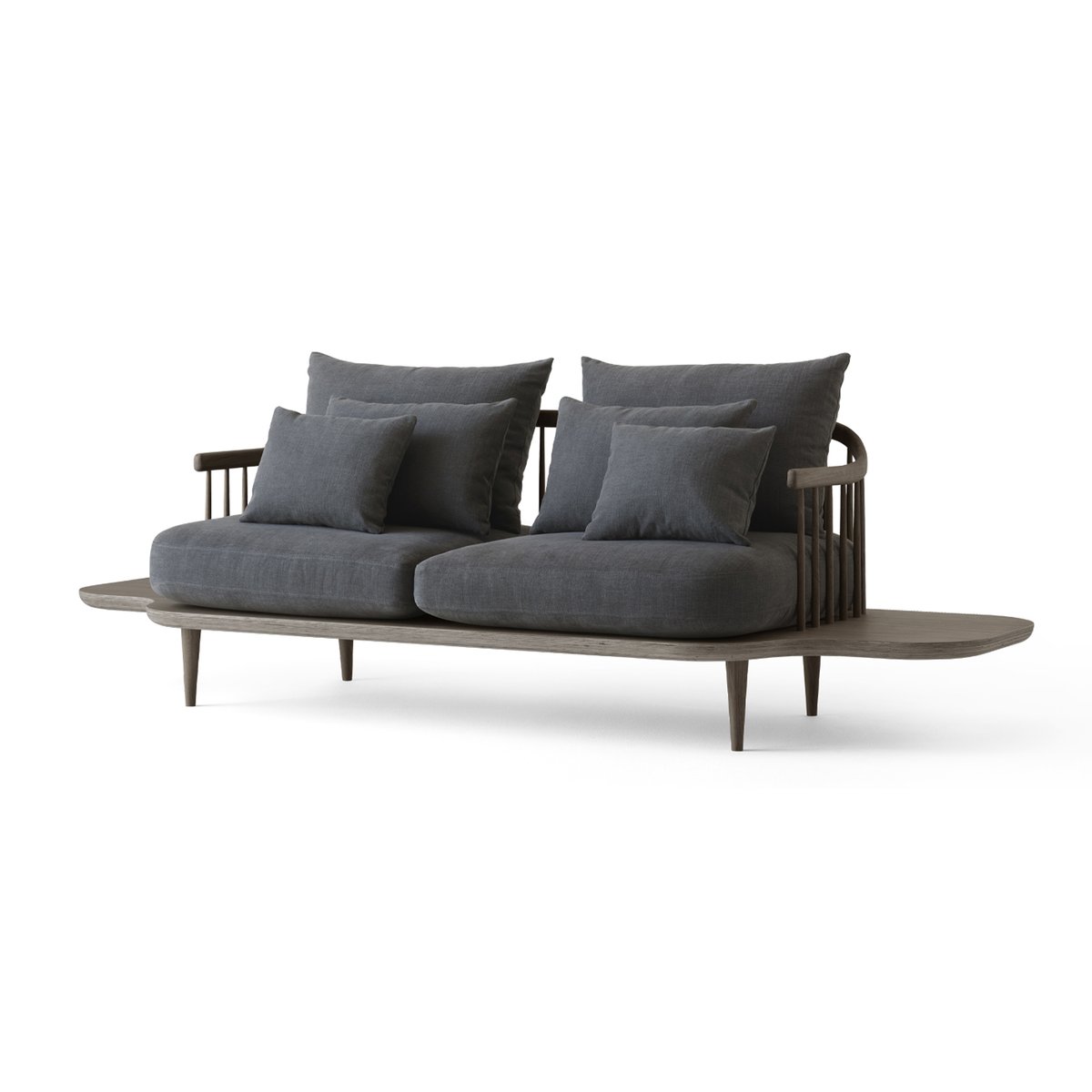 &Tradition - &Tradition Fly Sofa SC3 Røkt Eik/Hot Madison 093 - Lunehjem.no - Interiør på nett