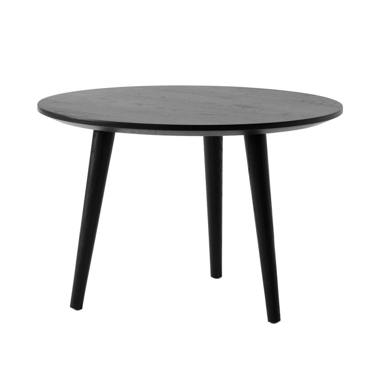 Bilde av &Tradition In Between salongbord SK14 Ø60 cm Black lacquered oak