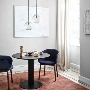 In Between SK11 spisebord - eik oljet, matt sort metallstativ - &Tradition