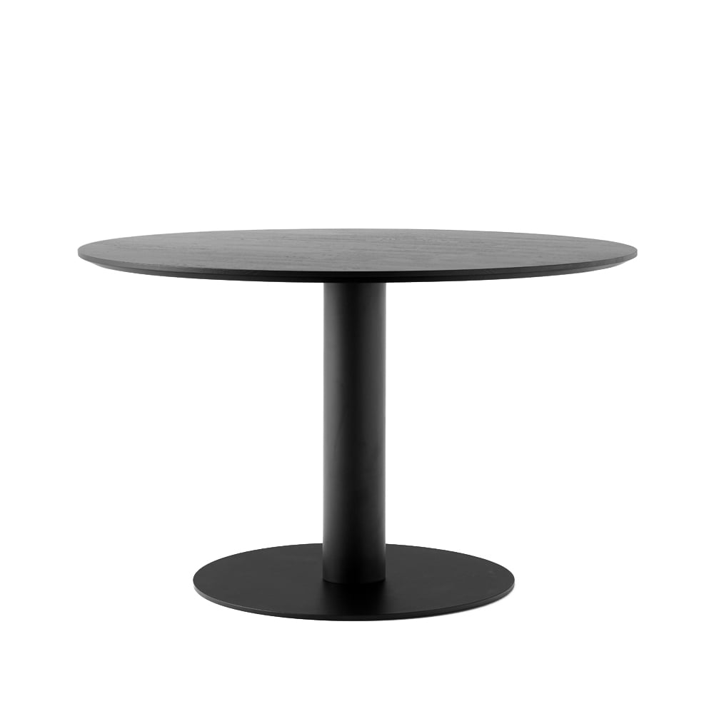 Bilde av &Tradition In Between SK12 spisebord sortlakkert eik matt sort metallstativ