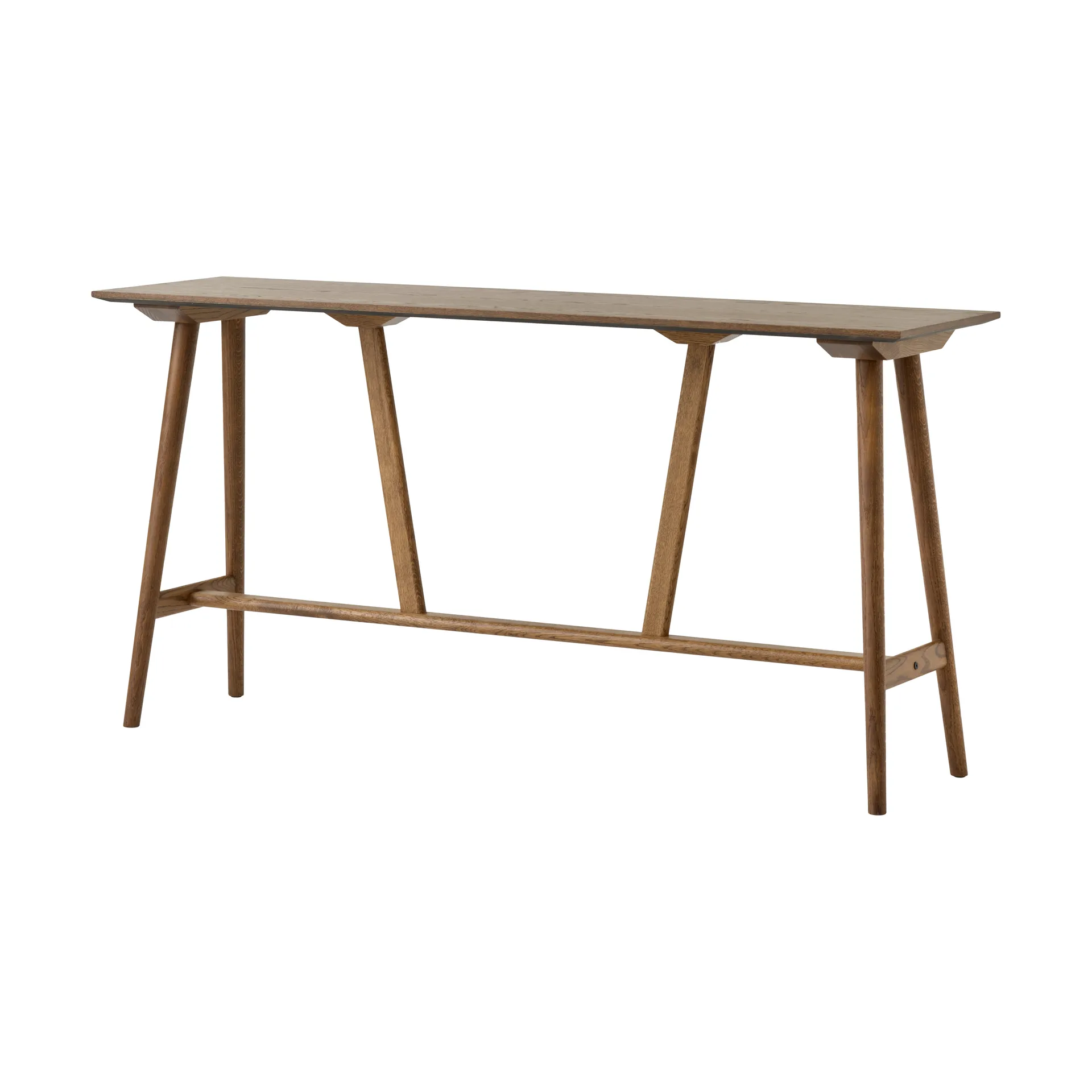 In Between SK25 Counter Table barbord 190x50x95 cm, Røkt eik &Tradition