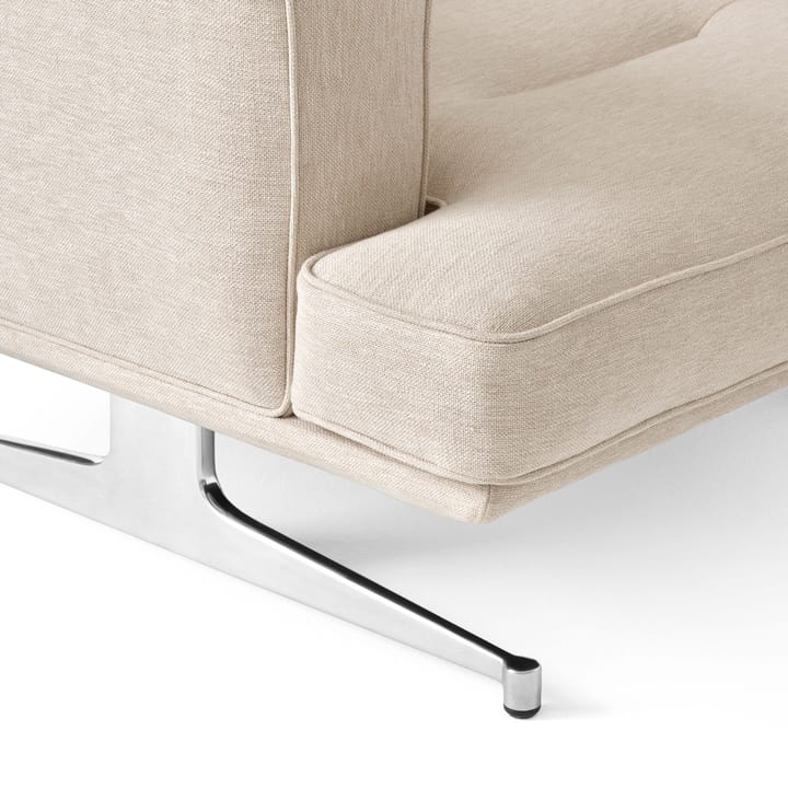 Inland AV21 lenestol, Clay 0011-polished aluminium &Tradition
