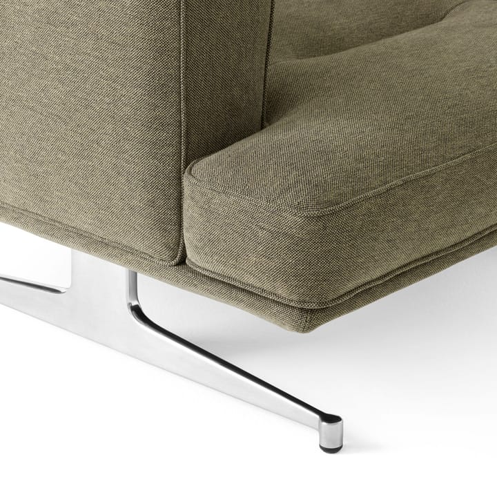 Inland AV21 lenestol, Clay 0014-polished aluminium &Tradition