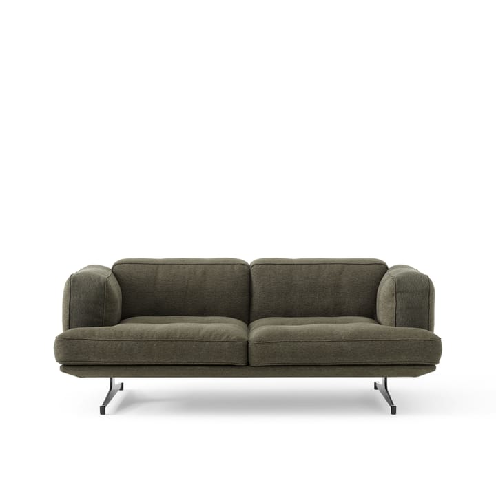 Inland AV22 sofa 2-seters - Clay 0014-warm black - &Tradition