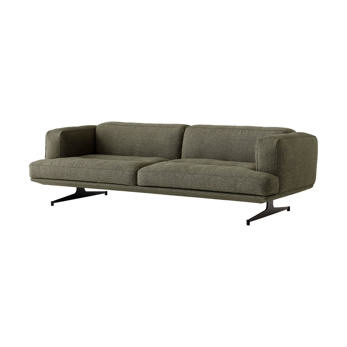 &Tradition Inland AV23 3-seters sofa Clay 0014-warm black