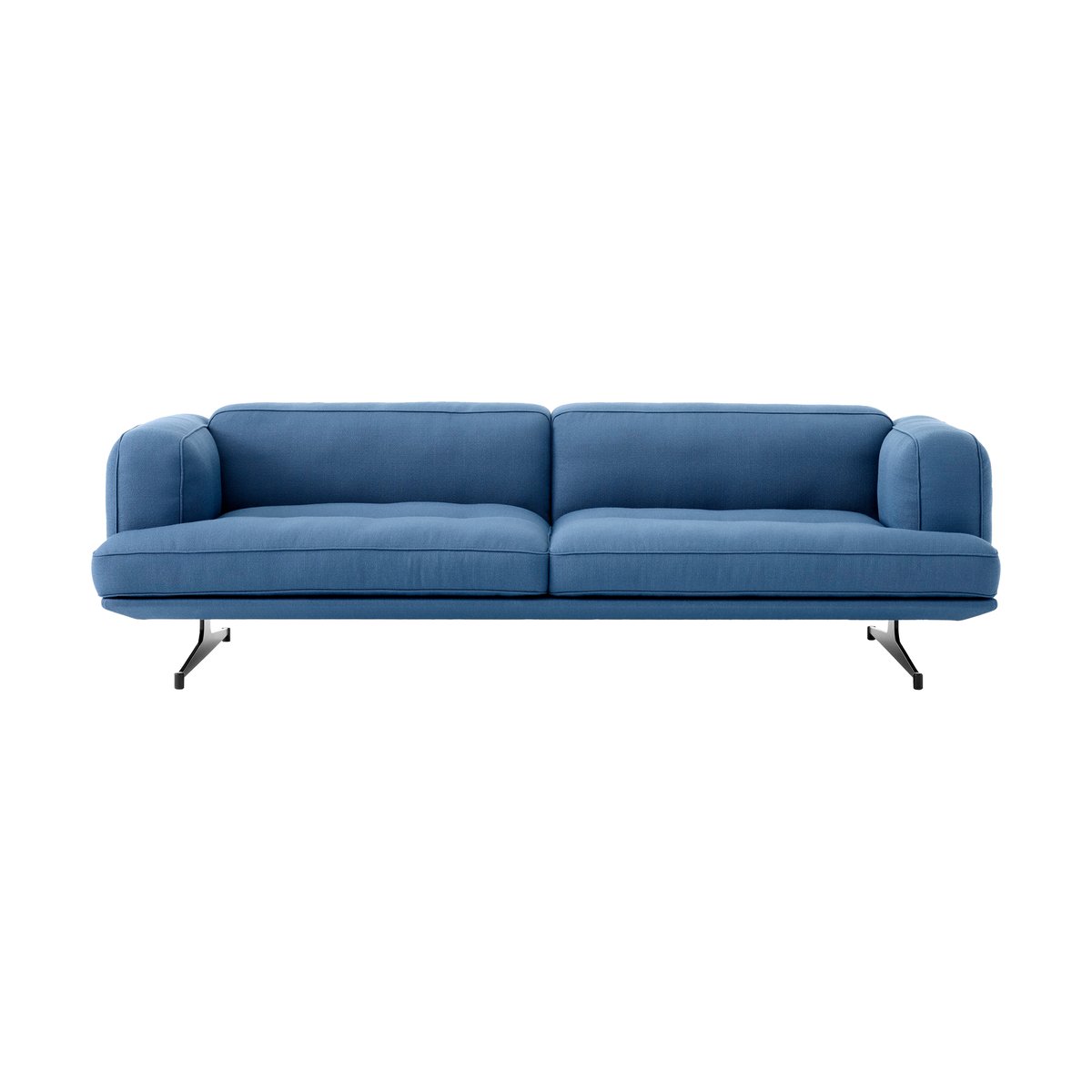 &Tradition Inland AV23 3-seters sofa Vidar 4 Denim Blue 733-sorte ben