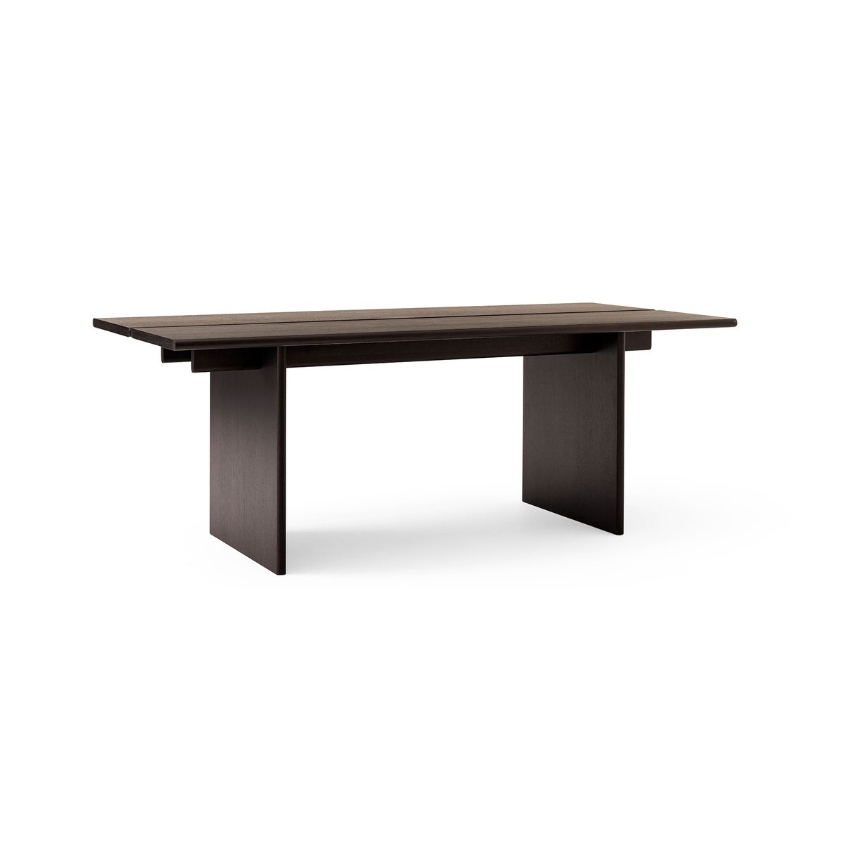 Bilde av &Tradition Ita OS1 spisebord 95x200 cm Dark stained oak