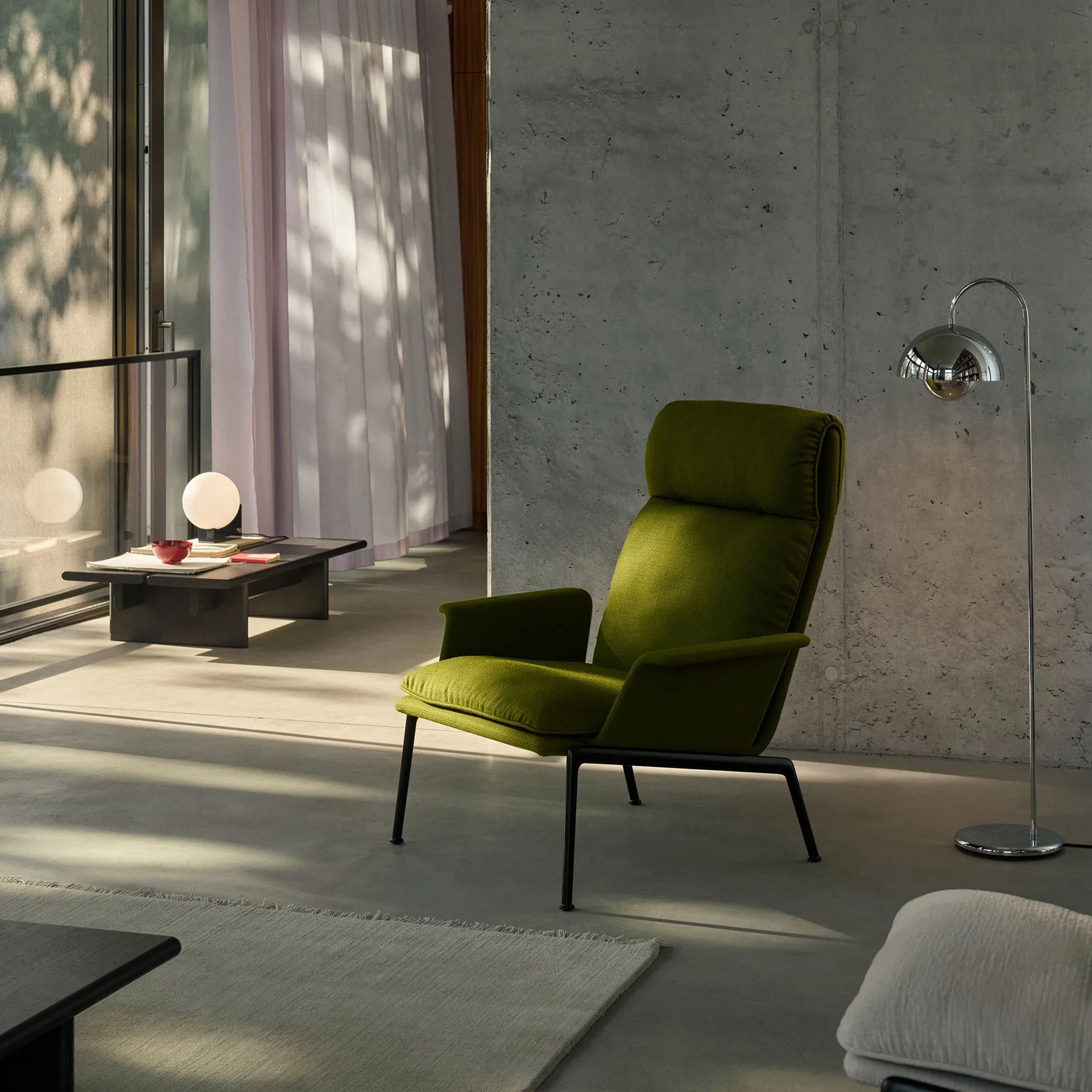 Ita OS3 sofabord 60x110 cm, Dark stained oak &Tradition