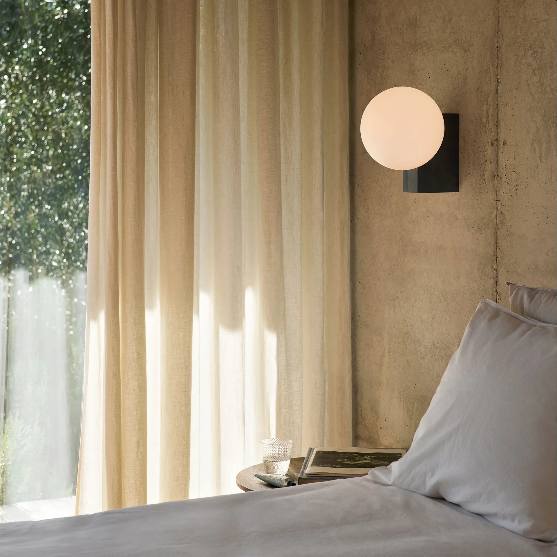 Journey SHY2 vegglampe, Steel blue &Tradition