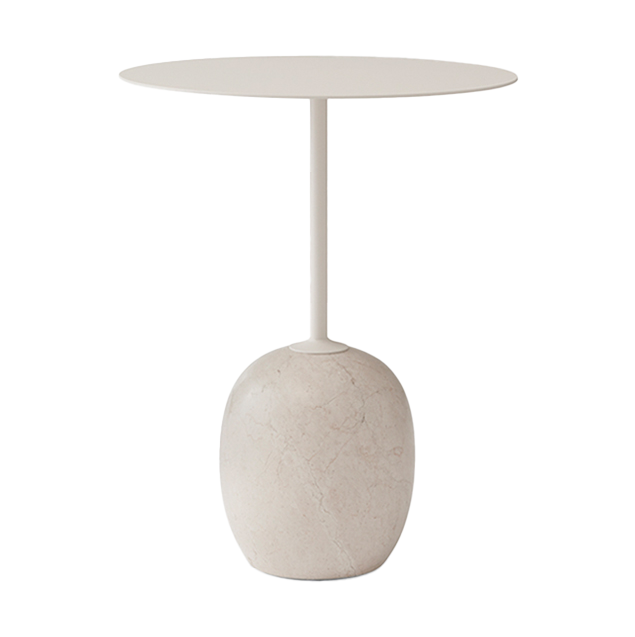 Bilde av &Tradition Lato bord LN8 Ivory white-Crema diva marble