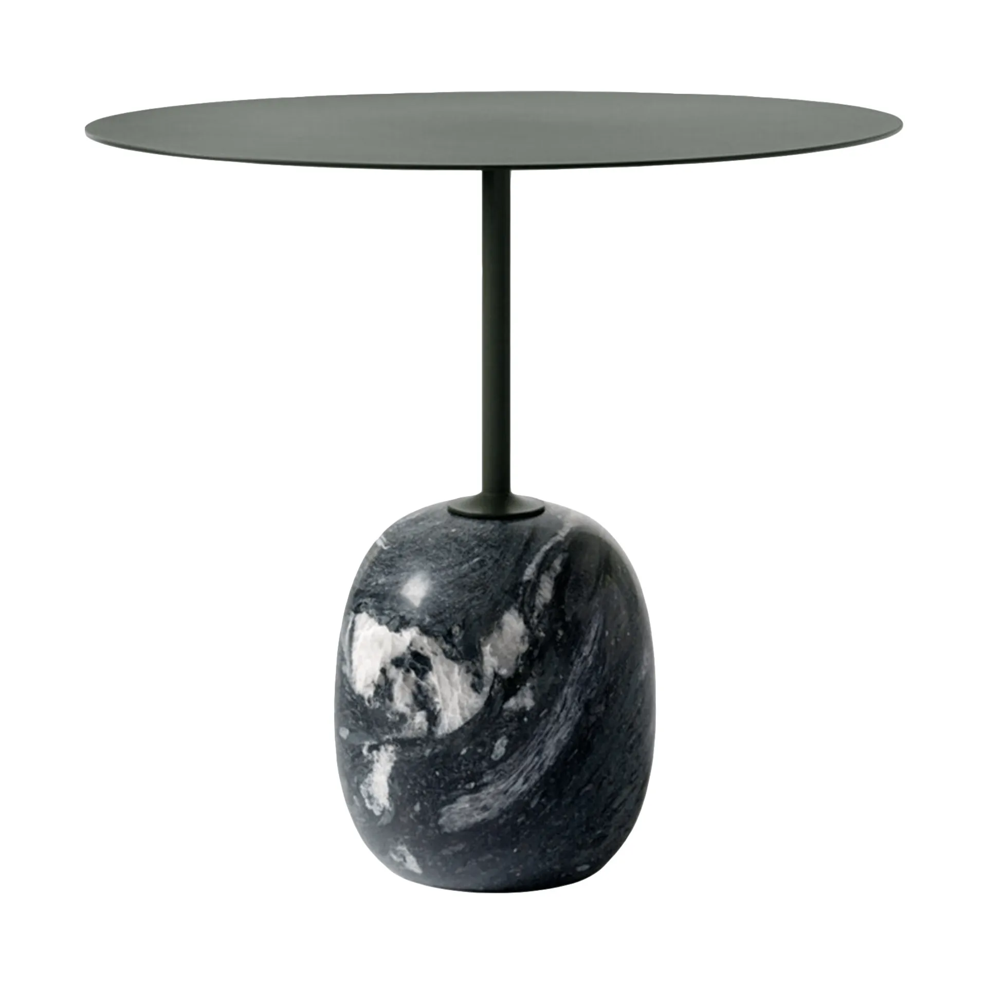 Lato LN9 sidebord, Deep green-verde grigio, 40x50x45 cm &Tradition