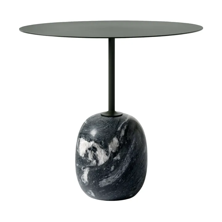 Lato LN9 sidebord - Deep green-verde grigio, 40x50x45 cm - &Tradition