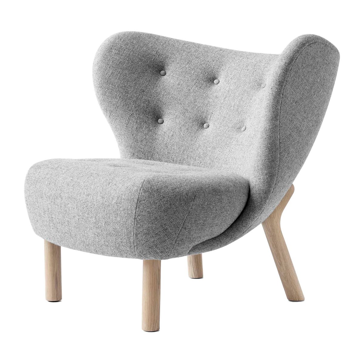 Bilde av &Tradition Little Petra VB1 lenestol Hvitoljet eik-Hallingdal