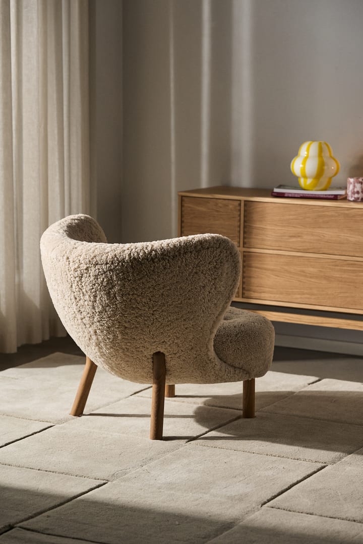 Little Petra VB1 lenestol , Hvitoljet eik-Moonlight &Tradition