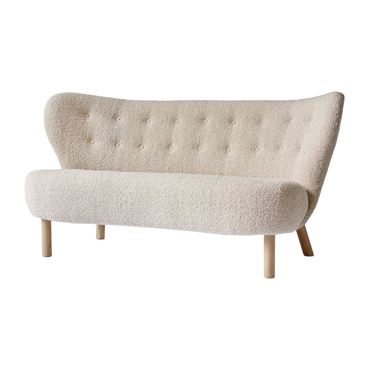 Bilde av &Tradition Little Petra VB2 sofa Hvitoljet eik-Karakorum