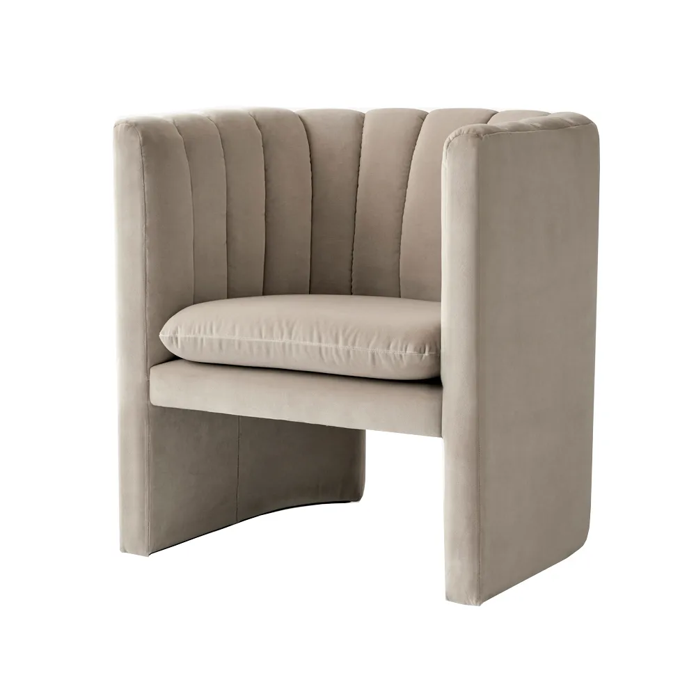 Loafer SC23 lenestol, Tekstil Ritz ivory &Tradition