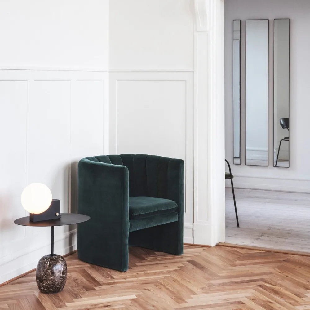 Loafer SC23 lenestol, Tekstil Ritz pine &Tradition