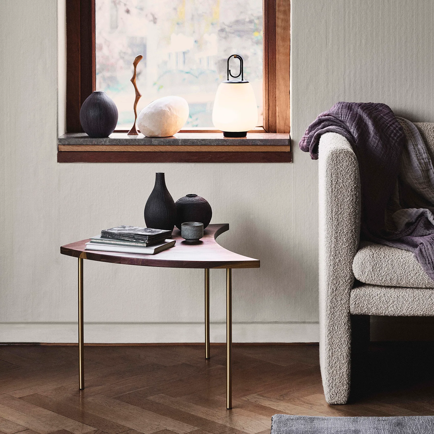 Lucca bordlampe SC51, Svart &Tradition