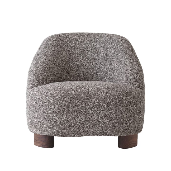 Margas LC1 lenestol - tekstil zero 0011 grå, valnøttben - &Tradition