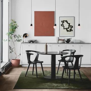 Mass Light NA5 pendel - sort marmor/hvit, nero marquina - &Tradition