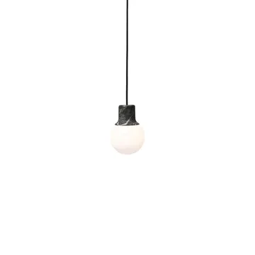Mass Light NA5 pendel - sort marmor/hvit, nero marquina - &Tradition