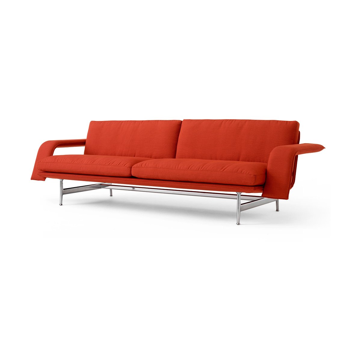 &Tradition Meantime AV31 3-seters sofa Pol. aluminium-Fiord 0571