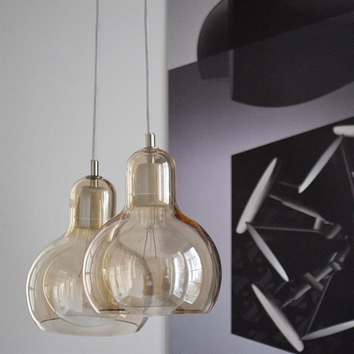 Mega Bulb Guld lampe, gull-glass &Tradition