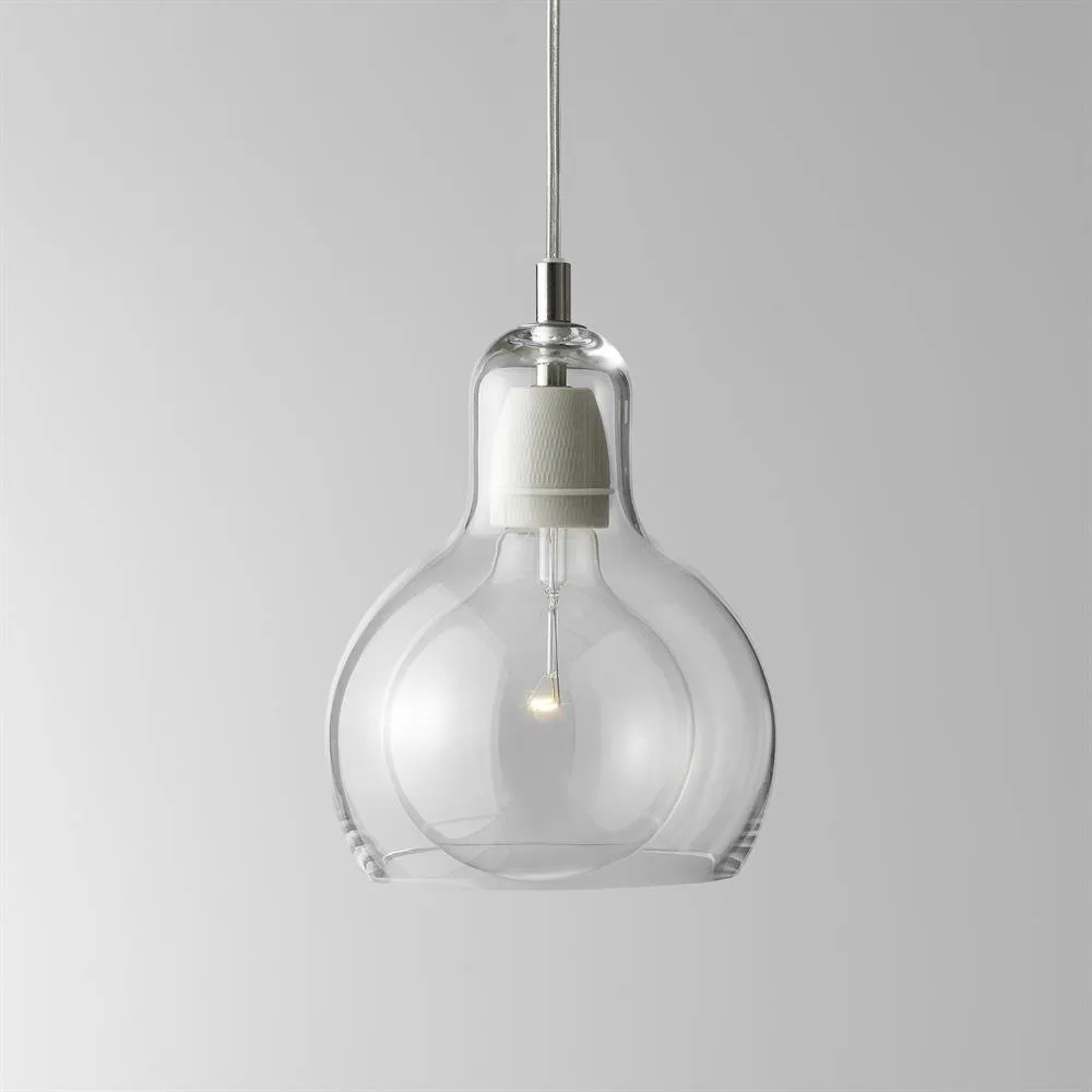 Mega Bulb lampe, transparent ledning &Tradition